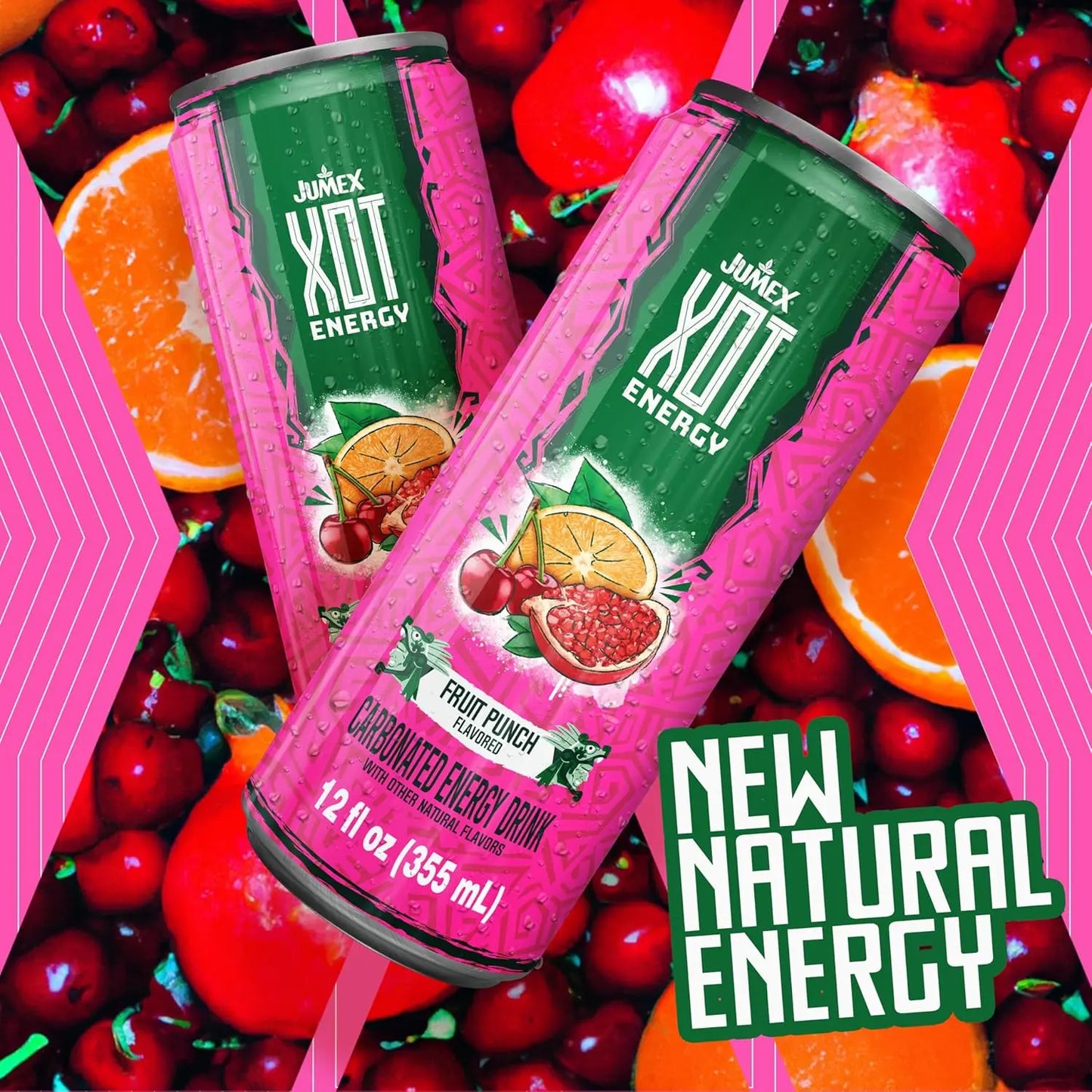 Jumex XOT Energy Drink - Fruit Punch