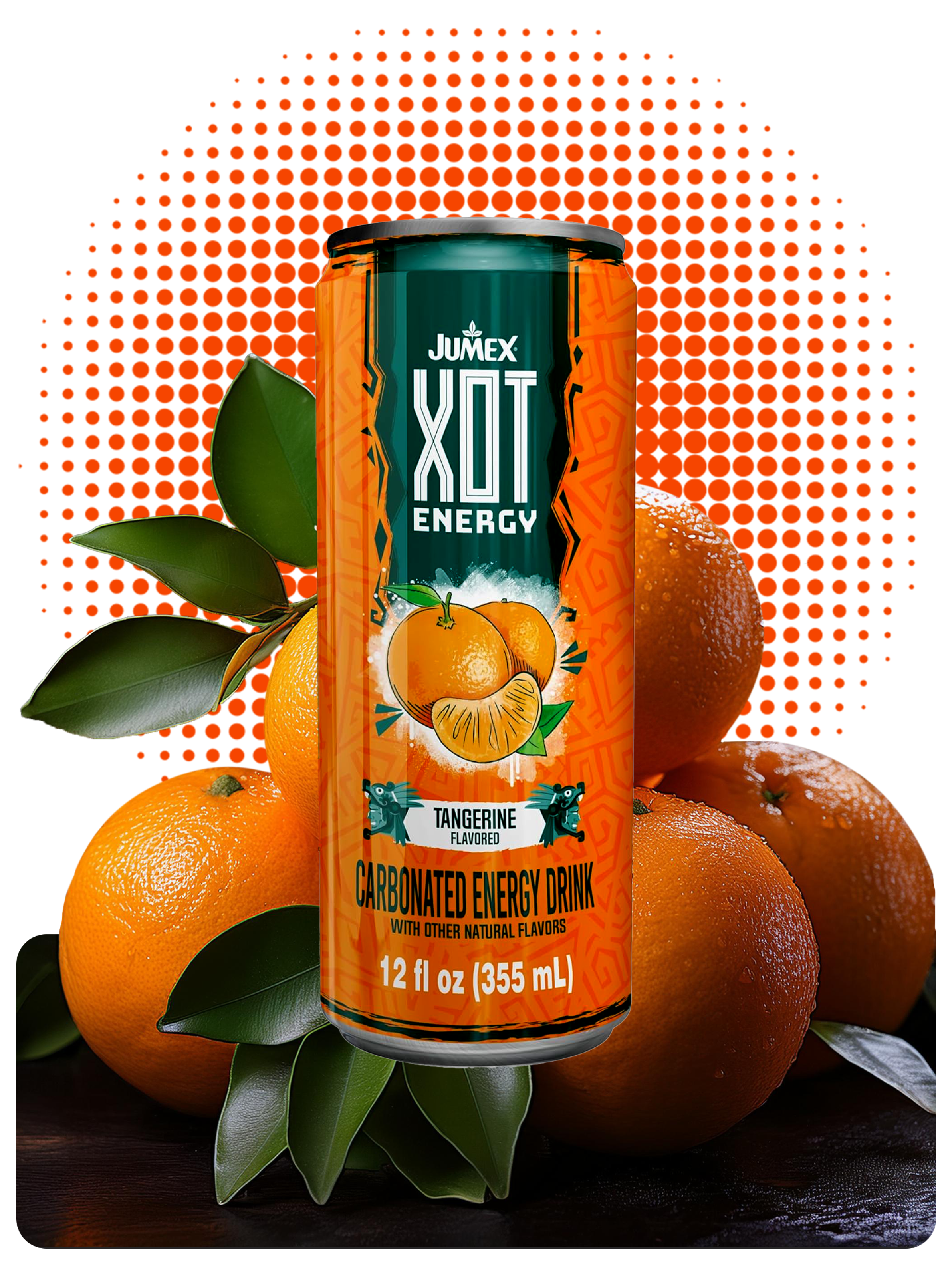 Xot Energy Tangerine 12oz